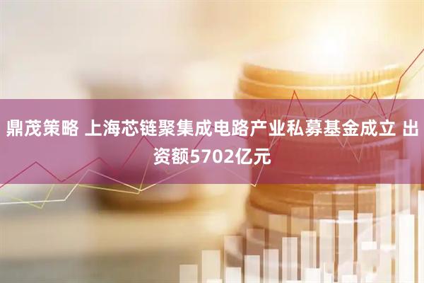 鼎茂策略 上海芯链聚集成电路产业私募基金成立 出资额5702亿元