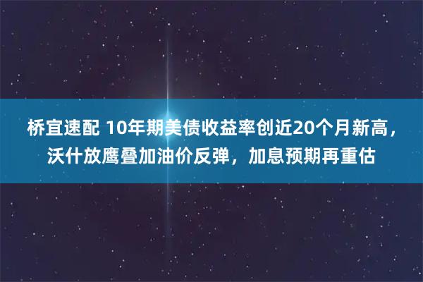 桥宜速配 10年期美债收益率创近20个月新高，沃什放鹰叠加油价反弹，加息预期再重估